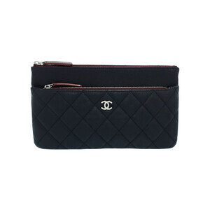 CHANEL Matelasse Pouch Clutch Bag